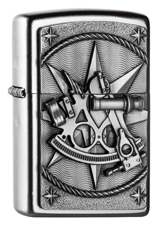 ヨーロッパ直輸入Zippo ジッポー Sextant Emblem 2004654
