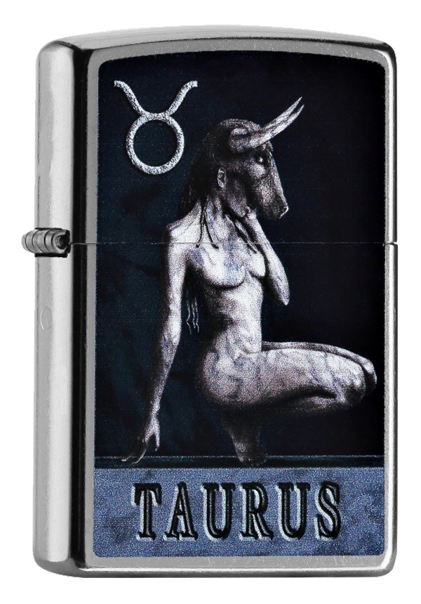 ヨーロッパ直輸入Zippo ジッポー Zodiac Taurus 牡牛座 60000979