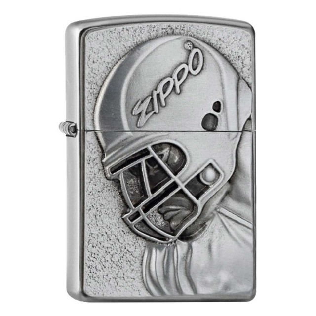 ヨーロッパ直輸入Zippo ジッポー フットボール Football エンブレム貼り 2005332 メール便可