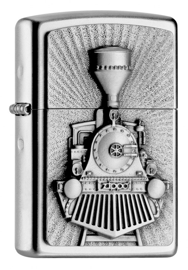 ヨーロッパ直輸入Zippo ジッポー Steam Train Emblem 2004732 メール便可
