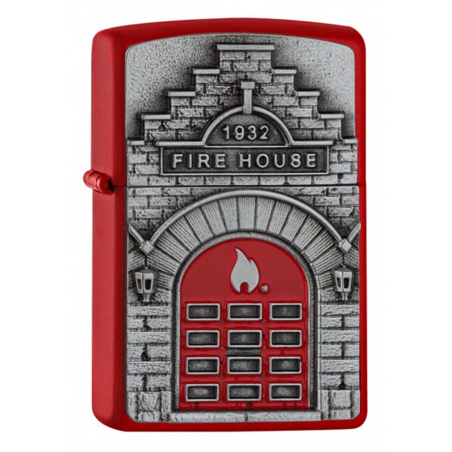 ヨーロッパ直輸入Zippo ジッポー ZIPPO 家 ハウス Fire House エンブレム貼り 2005338