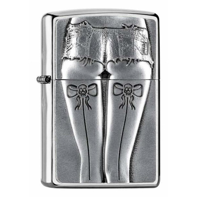 ヨーロッパ直輸入Zippo ジッポー セクシー ガール レディ ホットパンツ Sexy Hotpants エンブレム貼り 2005708 メール便可