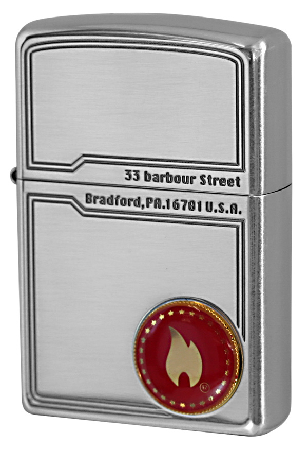 Zippo ジッポー ファイヤーフレームメタル SV（1201S510）