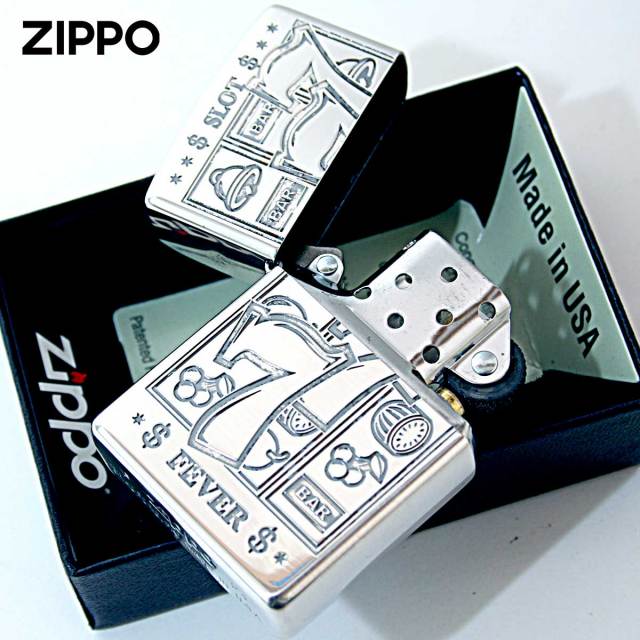ZIPPO ライター シェルジャックポット ジッポ スロット 777