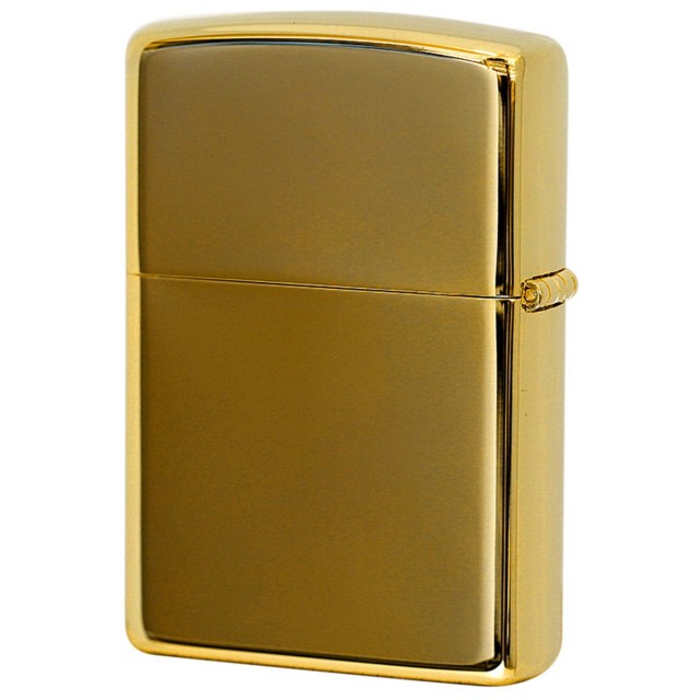 Zippo ジッポー ブラウン マーブル 大理石調 金メッキ ラッカー仕上げ