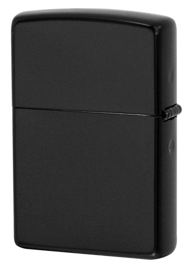ZIPPO[ジッポー]両面加工 ブラッククロス 喫煙具