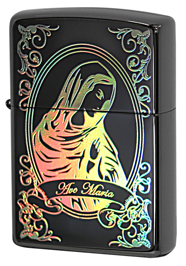 Zippo ジッポー マリアH2 BK（1201S431）