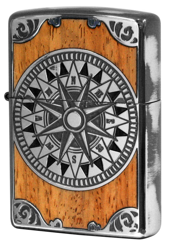 Zippo ジッポー アンティークコンパス Antique Compass SV 1201S558