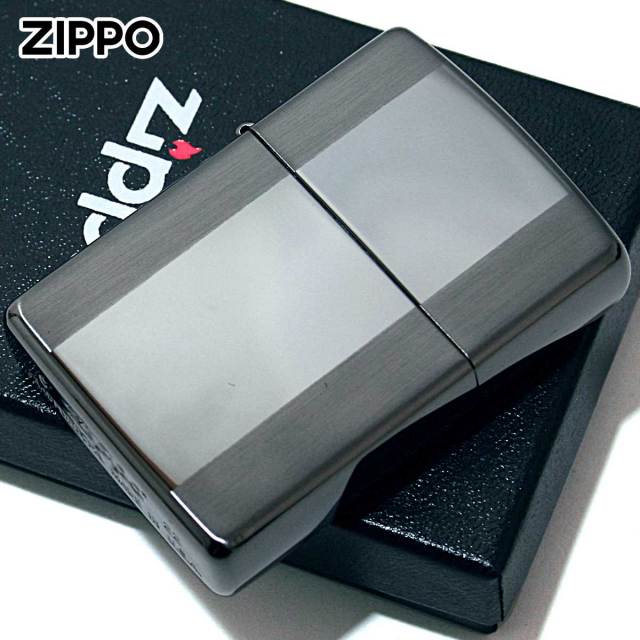 ジッポーSSN-682Tunny Zippo ジッポー スタンダードライン サテーナ ポリッシュ ブラック
