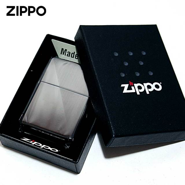 Zippo ジッポー スタンダードハーフ サテーナ ポリッシュ