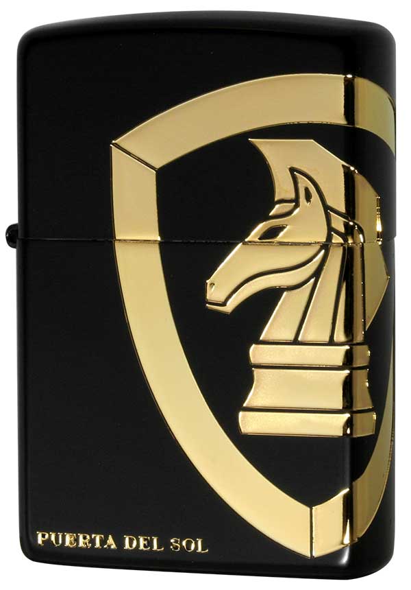 Zippo ジッポー PUERTA DEL SOL プエルタデルソル Knight Matt BK PU ZP0010