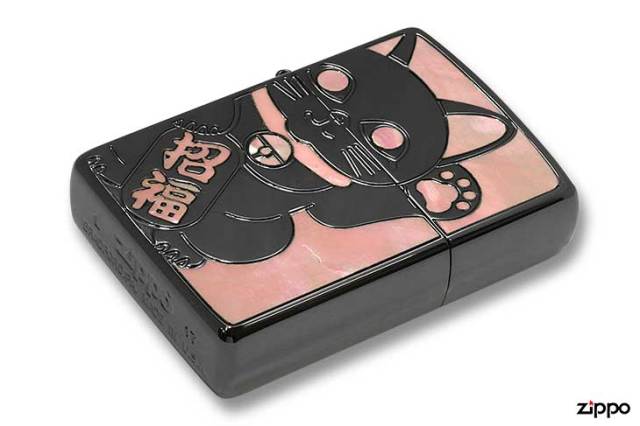 Zippo ジッポー SHELL LUCKY CAT シェル ラッキーキャット
