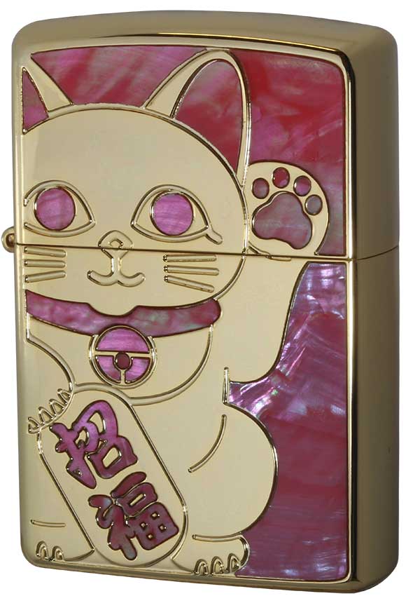 Zippo ジッポー SHELL LUCKY CAT シェル ラッキーキャット 1201S688 YGD
