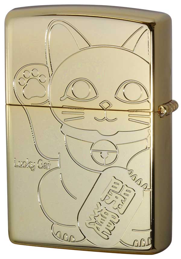 Zippo ジッポー SHELL LUCKY CAT シェル ラッキーキャット