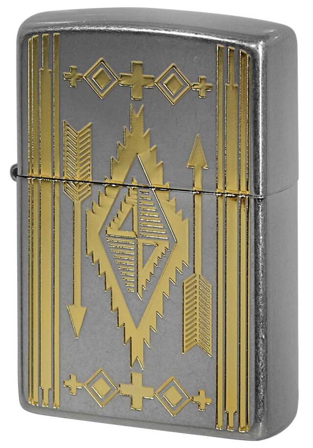 Zippo ジッポー NATIVE Design ネイティブデザイン P1NI GD 1201S736 メール便可