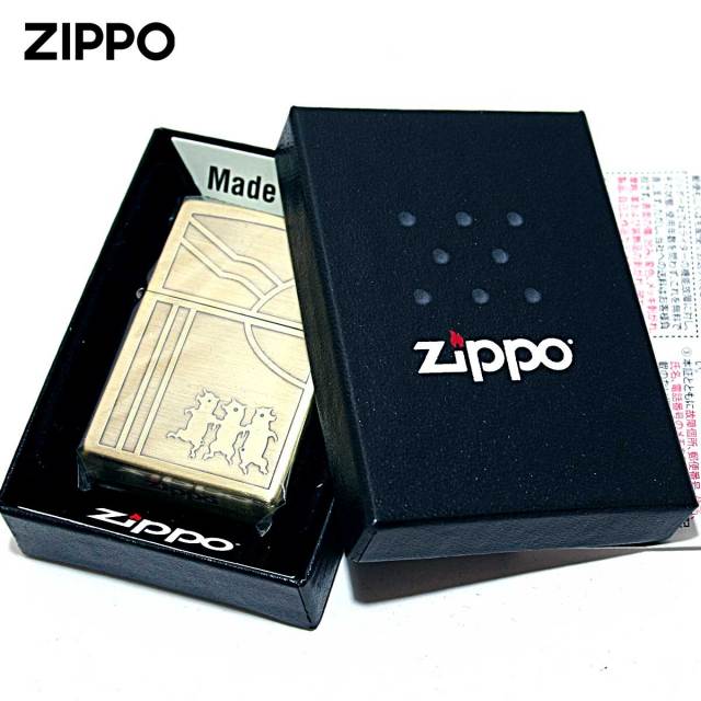 Zippo ジッポー スリーピッグス レトロ ブラス RETRO MOTIF