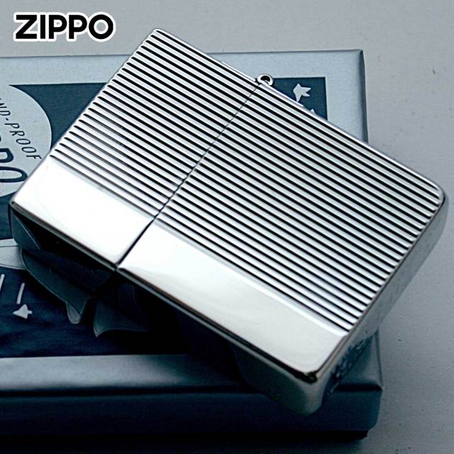 Zippo ジッポー 1935レプリカ ダイヤカットライン シルバー 1201S289