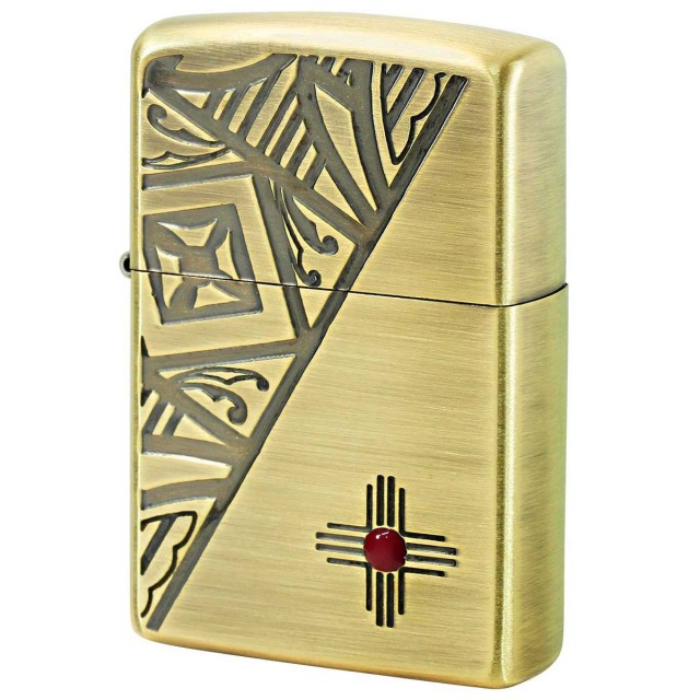 Zippo ジッポー ネイティブアメリカン ブラス NATIVE AMERICAN BS 1201S818 メール便可