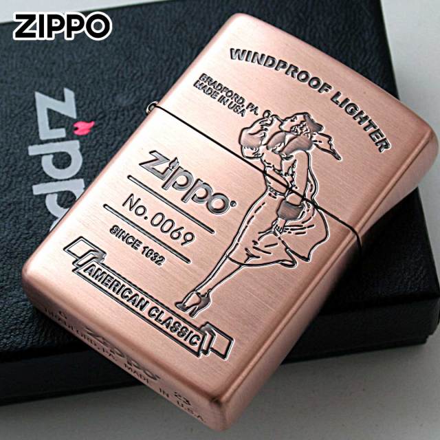 Zippo ジッポー ウインディ ガール アメリカンクラシック カッパー