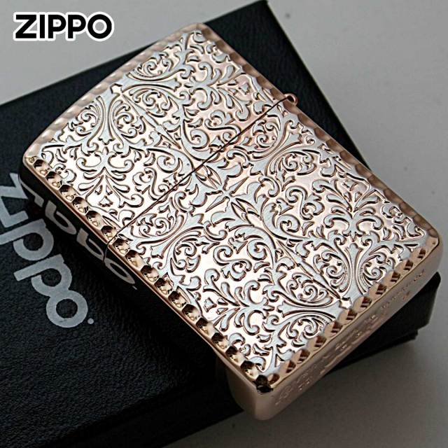 Zippo ジッポー アーマー サイド アラベスク 唐草 コーナー
