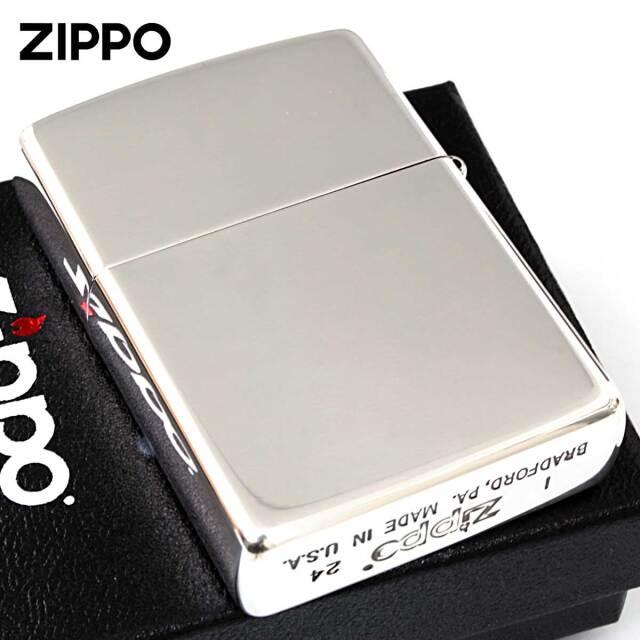 Zippo ジッポー 浪裏 ナミウラ 和柄 シルバー SV 1201S905｜Zippo専門