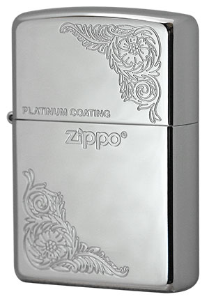 Zippo ジッポー プラチナメッキ PLM#12 メール便可