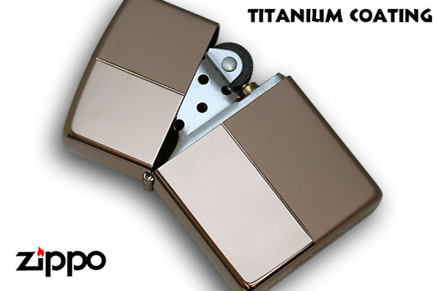 Zippo ジッポー Titanium Coating #ブラウン｜Zippo専門店フラミンゴ：本店