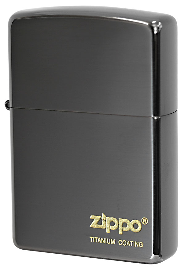 Zippo ジッポー Titanium Coating THK（ブラック） メール便可