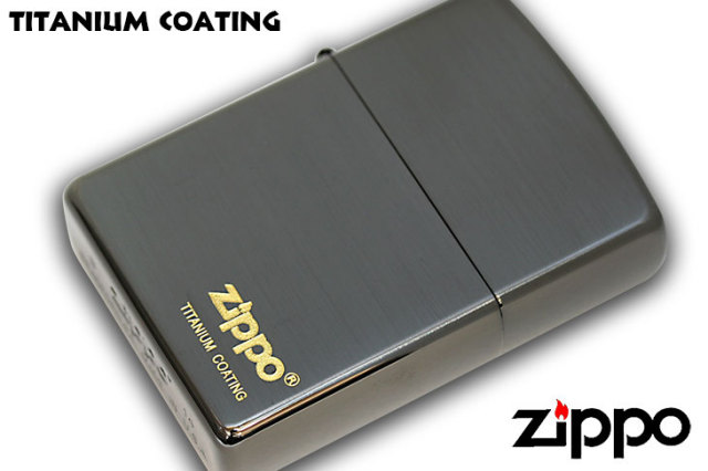 Zippo ジッポー Titanium Coating THK（ブラック）｜Zippo専門店