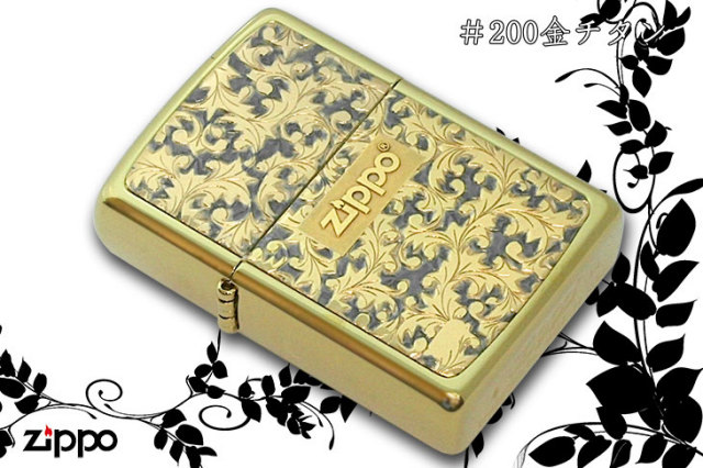 Zippo ジッポー ＃200金チタン ＃K-07｜Zippo専門店フラミンゴ：本店