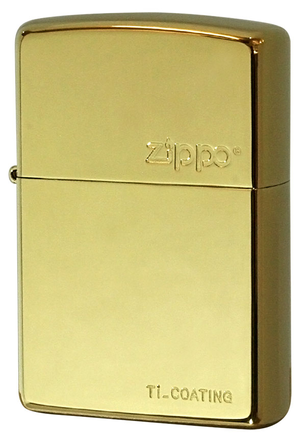 Zippo ジッポー 金チタン ＃B メール便可