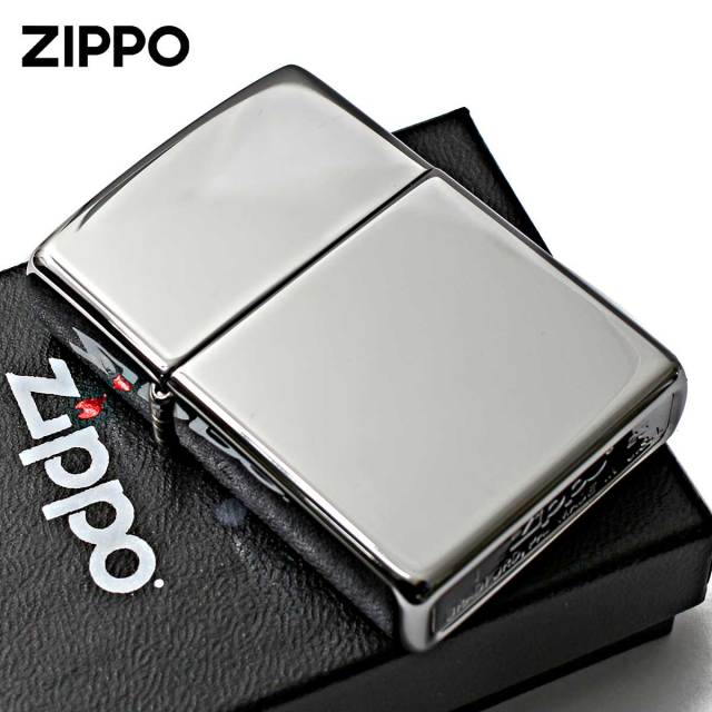 Zippo ジッポー 無地 シルバー 鏡面 ハイポリッシュクローム