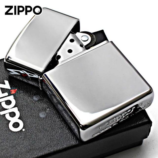 Zippo ジッポー アーマー 無地 鏡面 シルバー ハイポリッシュクローム  