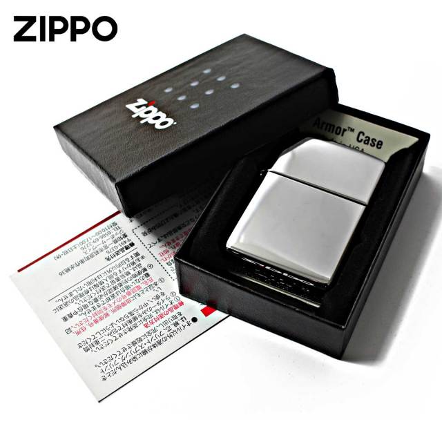 オリジナルジッポアーマーボディ ダイヤカット鎧柄青海波名前彫刻zippo  