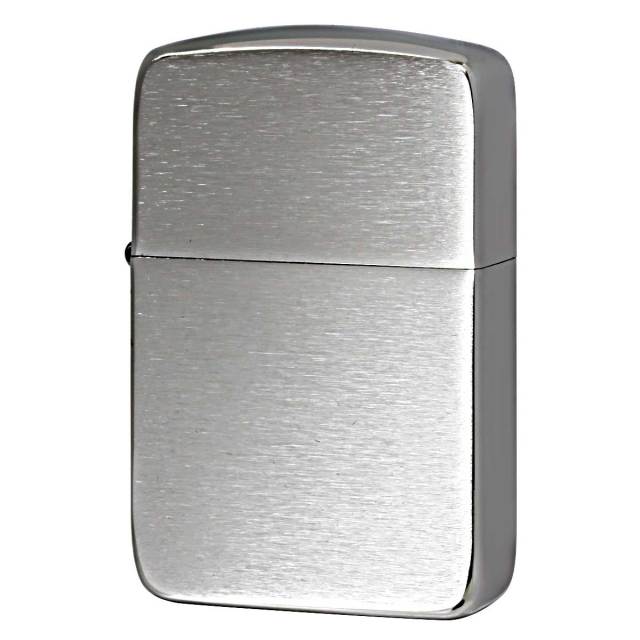 Zippo ジッポー 1941レプリカ 無地 つや消し ブラッシュドクローム Brushed Chrome No.1941 メール便可