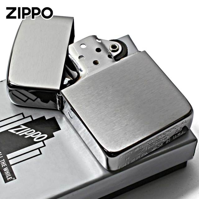 Zippo ジッポー 1941レプリカ 無地 つや消し ブラッシュド