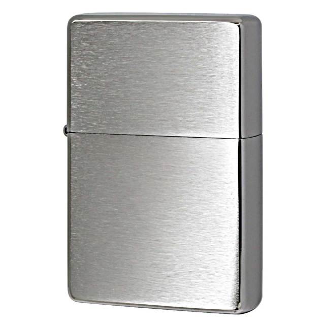 Zippo ジッポー 1937レプリカ 無地 シルバー つや消し フラットトップ ビンテージ ブラッシュドクローム Brushed Chrome Vintage No.230CC メール便可