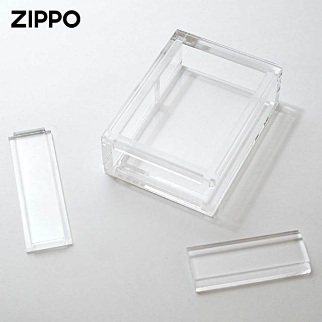 Zippo ジッポー ディスプレイケース アクリルブロック コレクターズ 