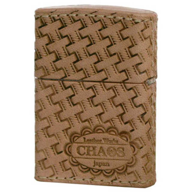 Zippo ジッポー Leather Works CHAOS LWC(Z)バスケットスタンプ｜Zippo