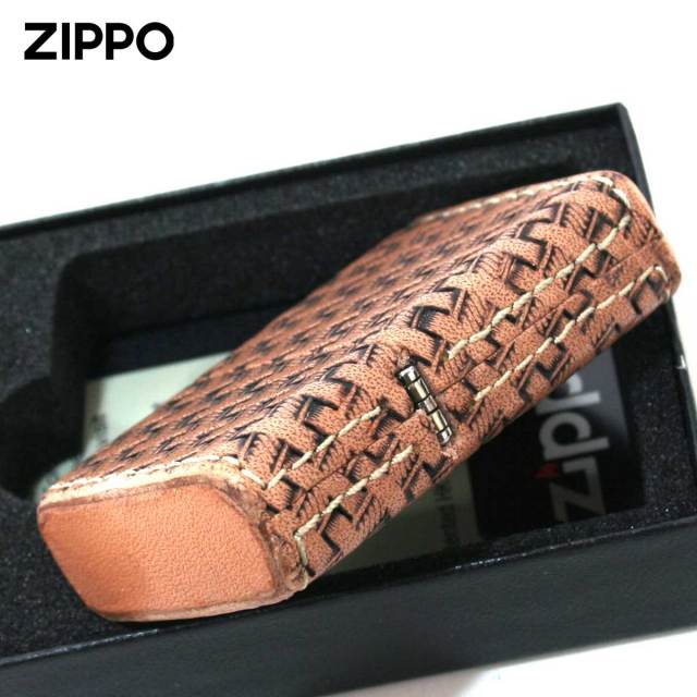 Zippo ジッポー 革巻き レザー ワークス カオス Leather Works