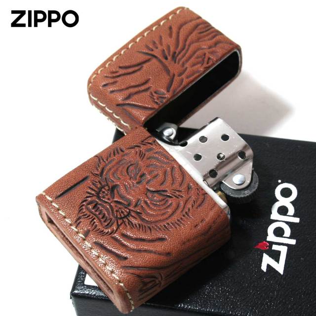 Zippo ジッポー 革巻き レザー ワークス カオス Leather Works CHAOS