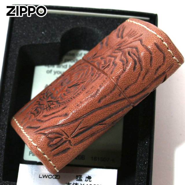Zippo ジッポー 革巻き レザー ワークス カオス Leather Works CHAOS