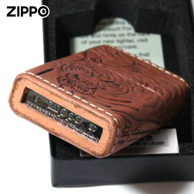 Zippo ジッポー 革巻き レザー ワークス カオス Leather Works CHAOS