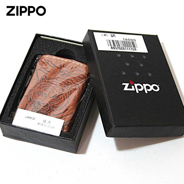Zippo ジッポー 革巻き レザー ワークス カオス Leather Works CHAOS