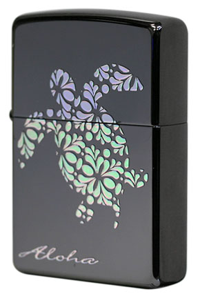Zippo ジッポー ハワイアン （F)ブラックニッケル