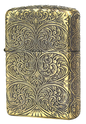 Zippo ジッポー ANTIQUE　ARABESQUE （A）Antiqne　Brass