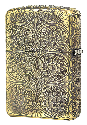 Zippo ジッポー ANTIQUE ARABESQUE （A）Antiqne Brass｜Zippo専門店
