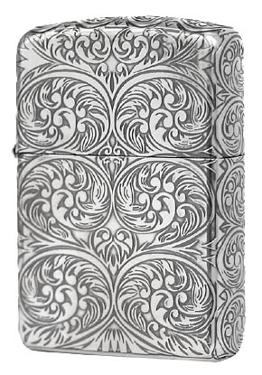 Zippo ジッポー ANTIQUE　ARABESQUE （C）Antiqne　Silver
