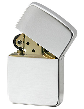 Zippo ジッポー 超越銀鍍金 塊 1941レプリカ サテーナ｜Zippo専門店