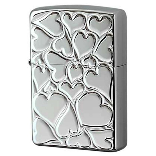 Zippo ジッポー ハート ダイアノシルバー FILL LOVE A